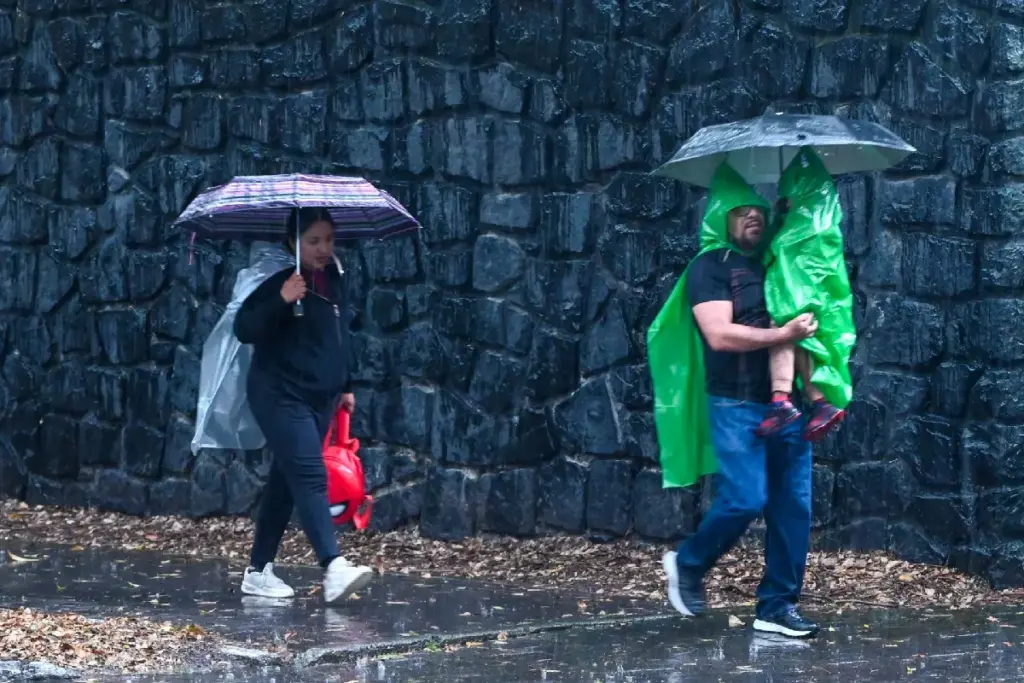 En varias partes del sur del país, se espera que caigan lluvias similares o incluso más potentes.