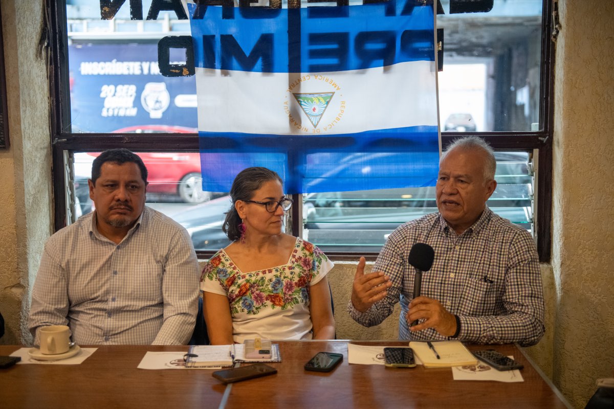 Borrados y en el exilio: la diáspora nicaragüense pide ayuda a México