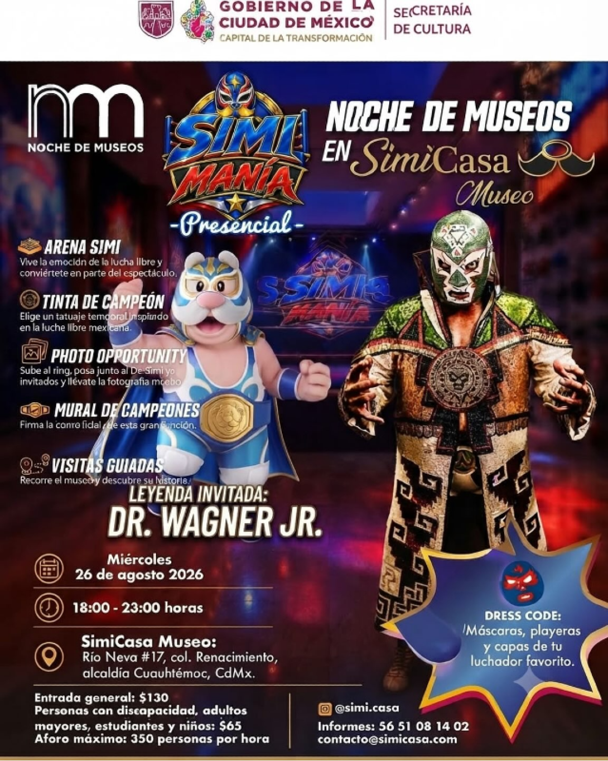 Noche de Museos Agosto