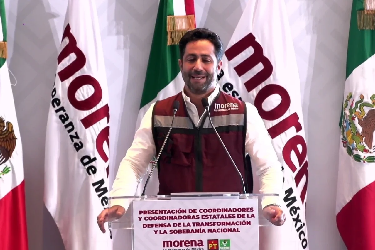 Pablo Gutiérrez Lazarus será coordinador de Morena en Campeche rumbo a 2027