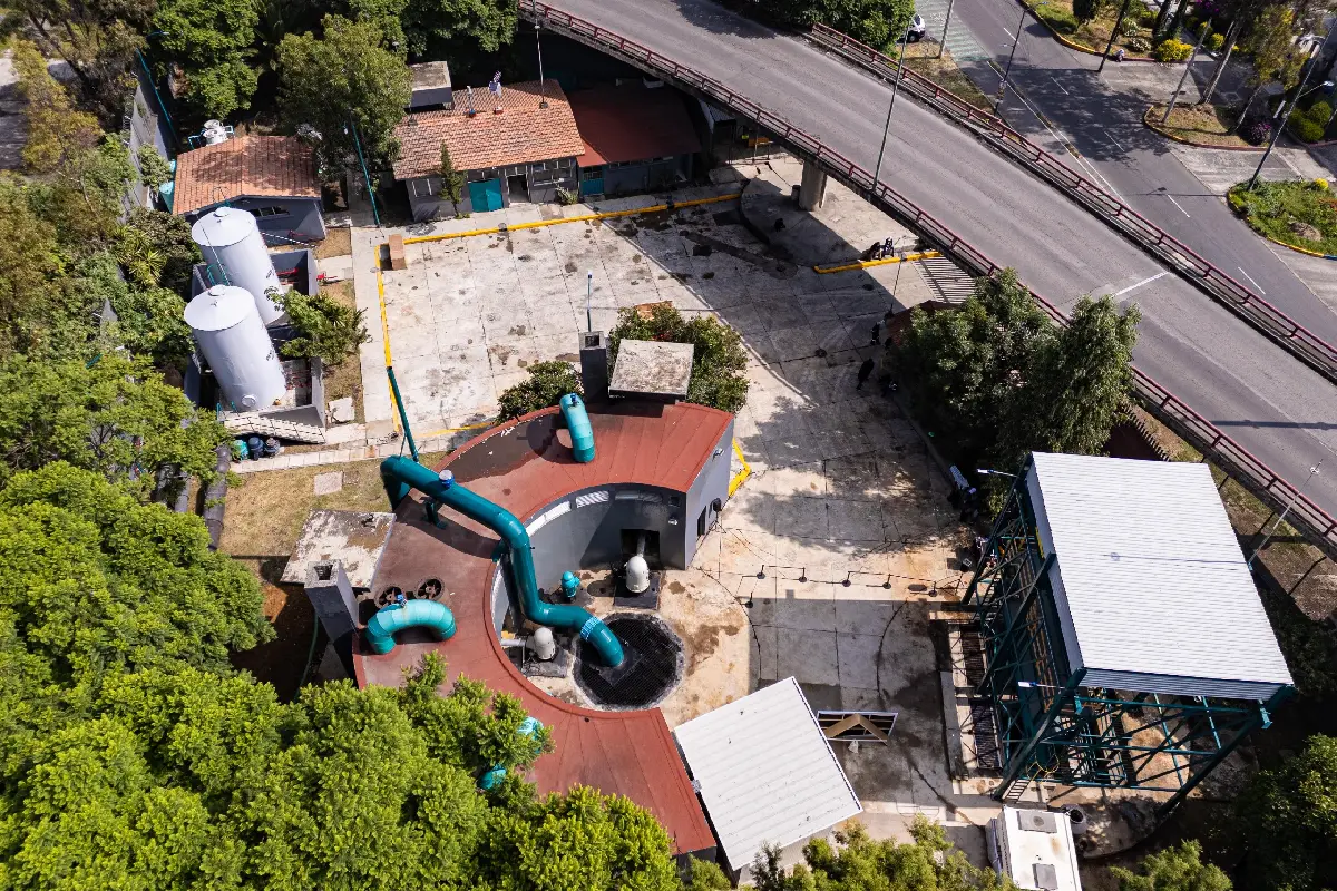 Las obras pluviales contemplan un muro de gaviones de un kilómetro de longitud que protegerá el patrimonio de las familias en la colonia San José. (Foto: Gobierno CDMX)