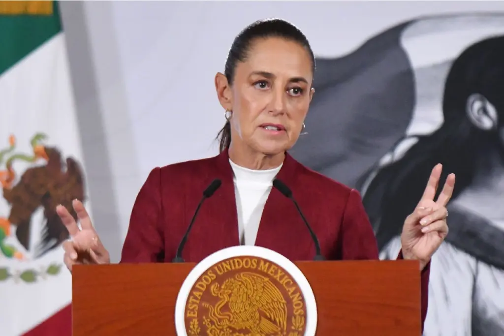 Claudia Sheinbaum, presidenta de México.