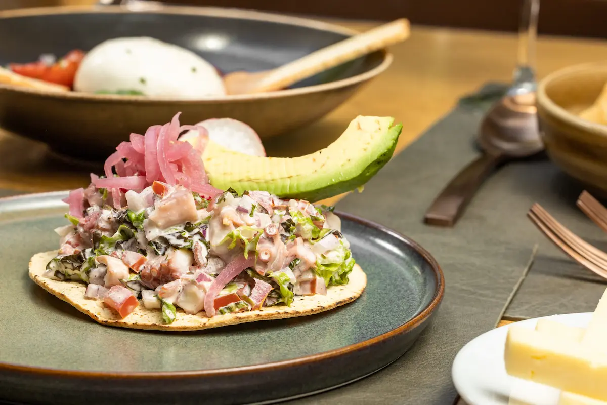 receta pulpo enamorado estilo Acapulco