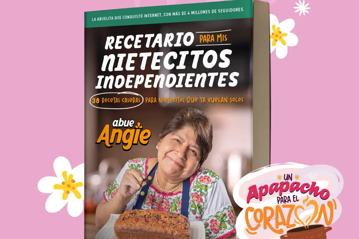 Portada de un libro de recetas