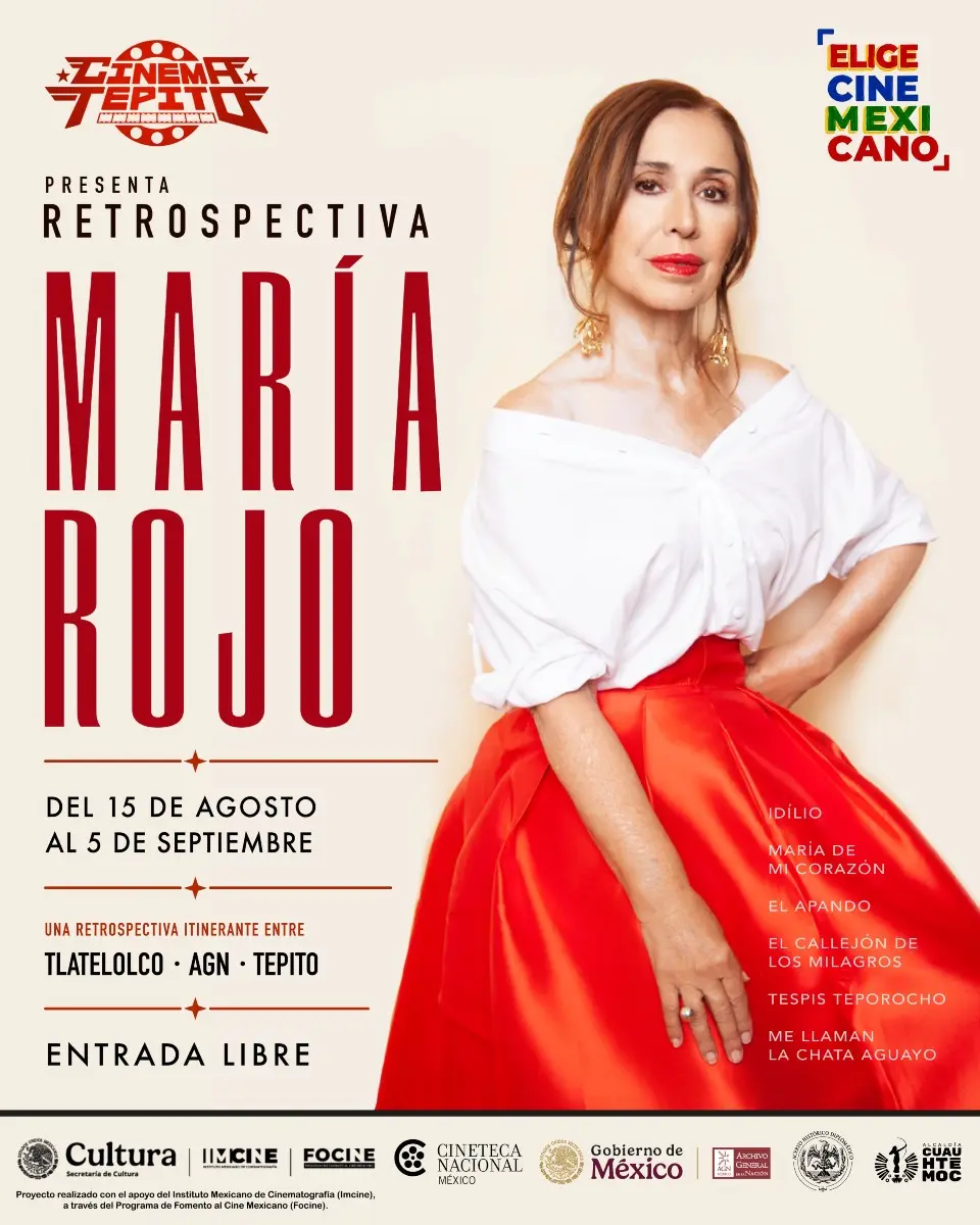 retrospectiva maria rojo cinema tepito