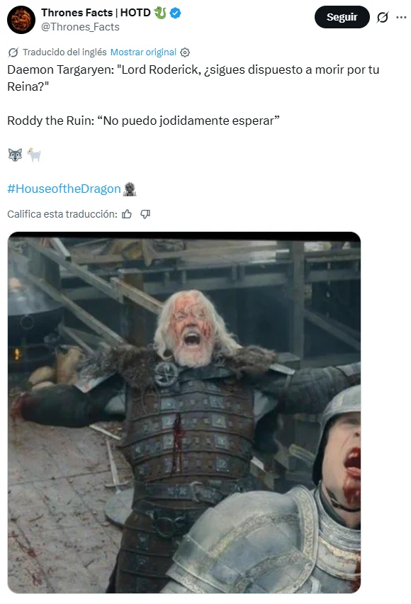 roderick la casa del dragon muerte