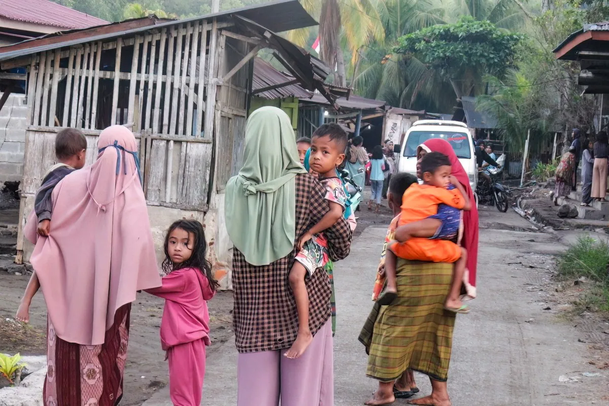 sismo en indonesia daños