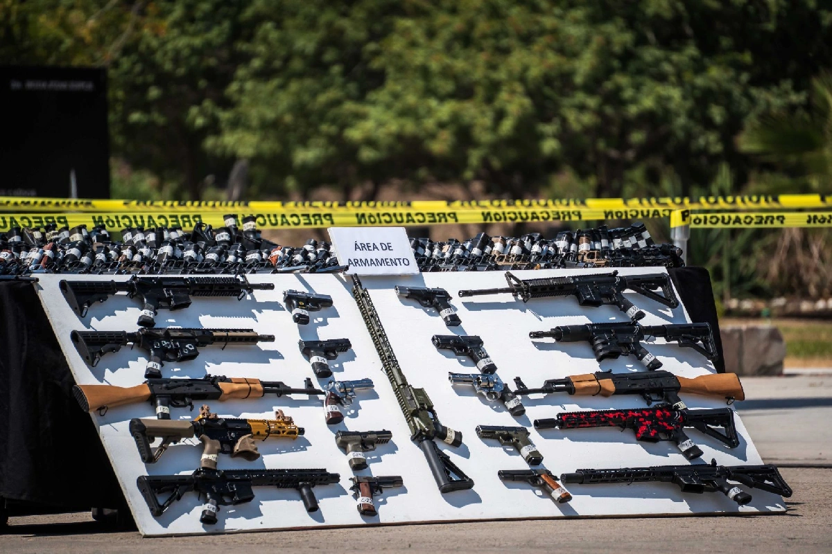 Decomiso de armas de fuego en Sinaloa aumenta hasta un 107%