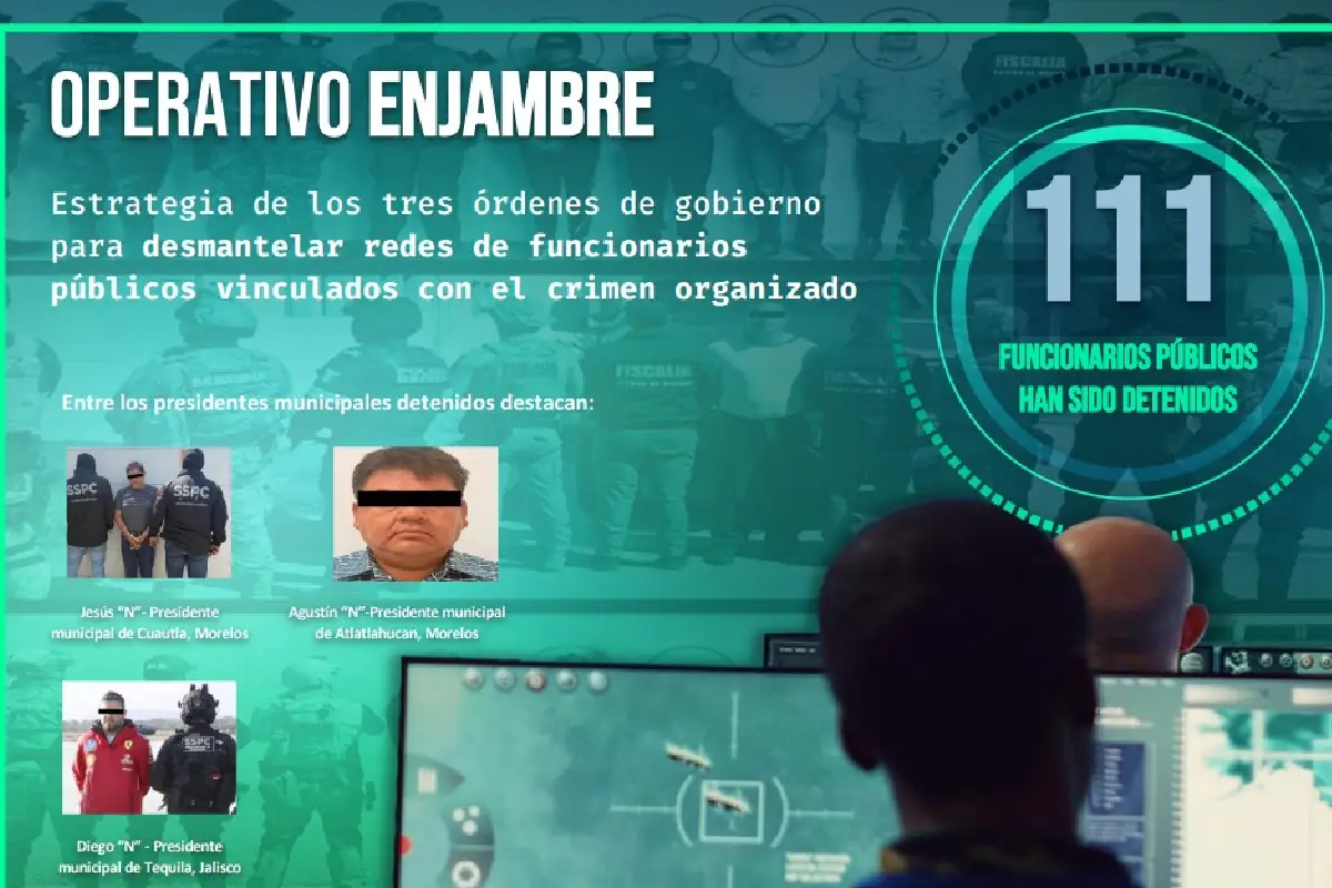 Detención de funcionarios