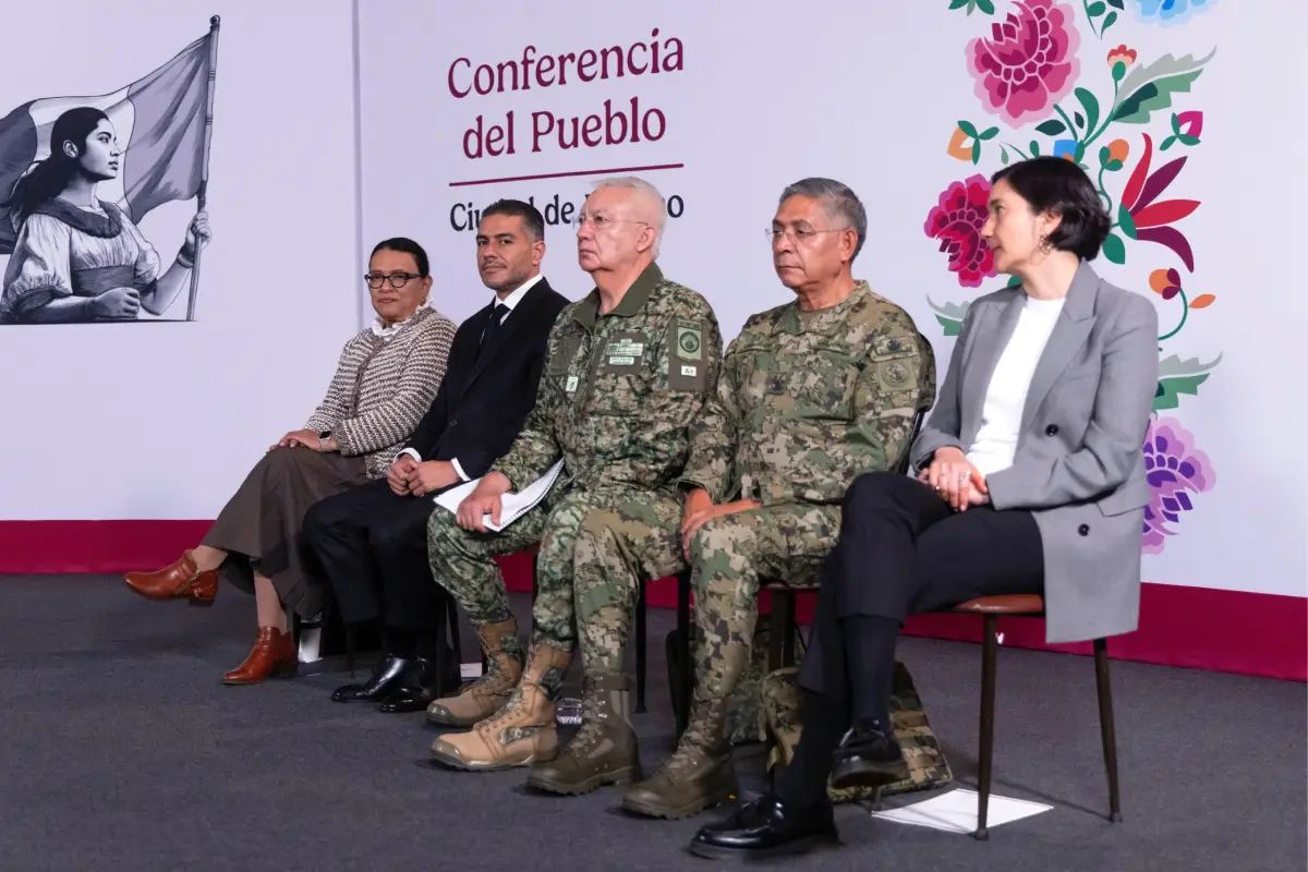 El Gabinete de Seguridad presentó el reporte de incidencia delictiva.
