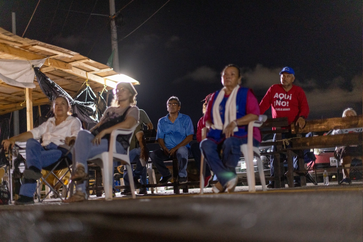 “El campamento es una comunidad”: 100 días defendiendo Topolobampo; colectivo ¡Aquí No! rechaza planta de amoníaco