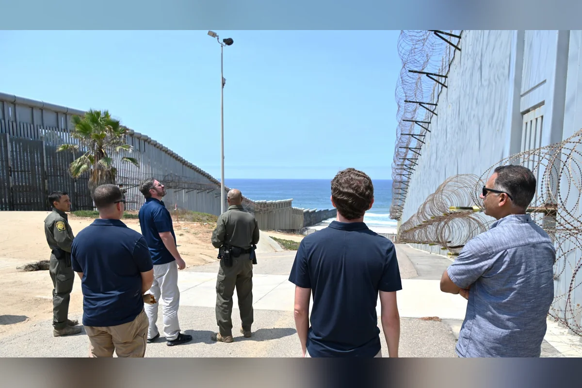 La frontera entre Baja California y Estados Unidos es una de la más importante para el comercio y la convivencia diaria. También es la más vigilada. Foto: CBP.