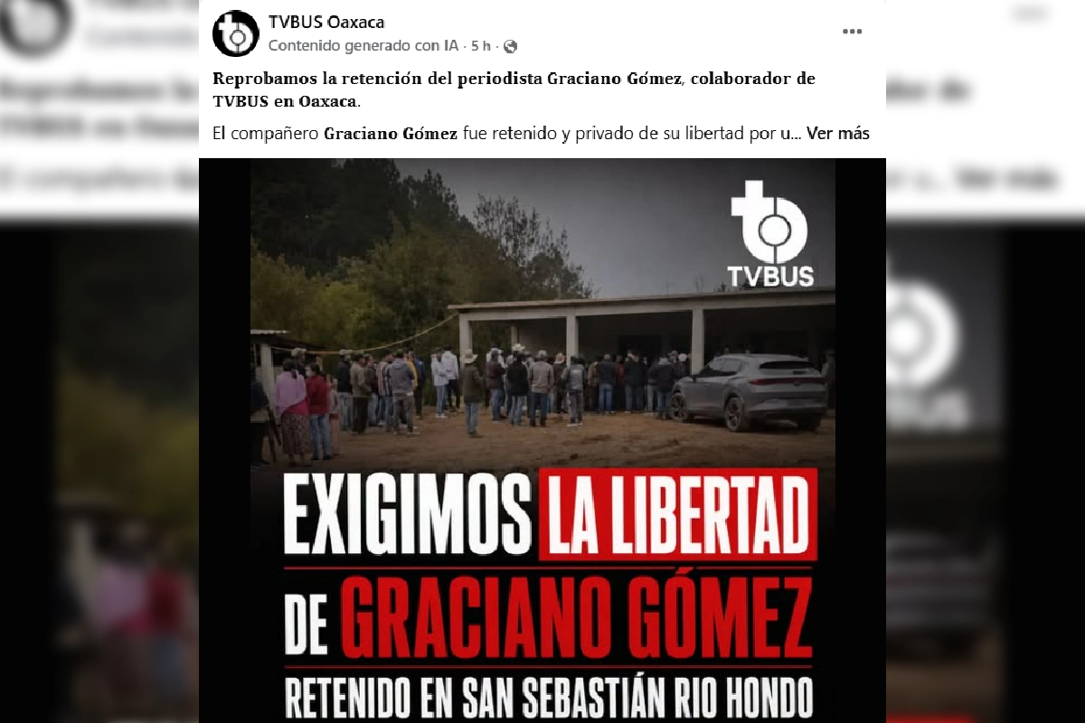 Graciano Gómez periodista oaxaca