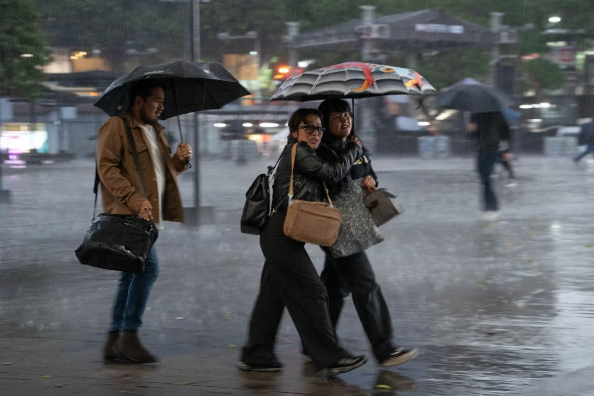 Lluvias en el país lunes 7 de septiembre