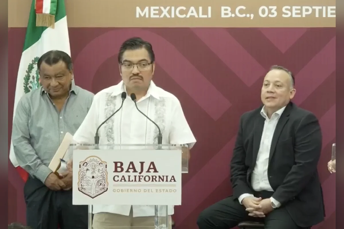 Néstor Saúl Hernández, subdirector de salud del estado, hizo un llamado a la población para revisar a sus mascotas y eliminar las garrapatas. Foto: SaludBC.