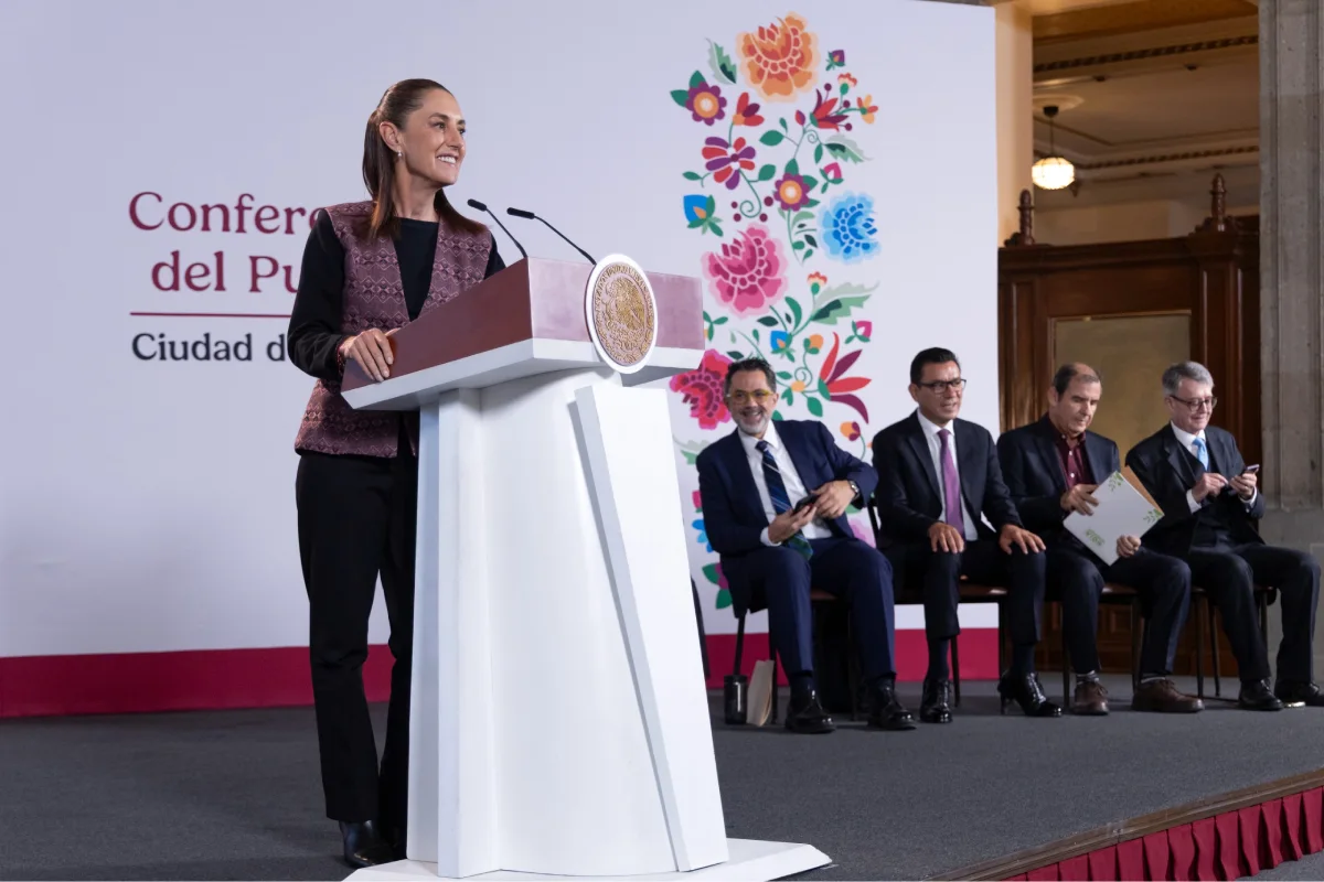 Sheinbaum destaca programas sociales