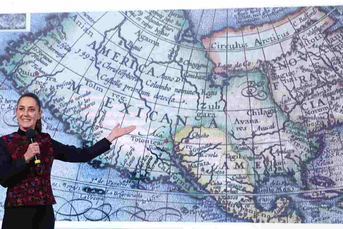 Trump publica mapa de Nuevo México y le cambia el nombre a "Nueva América"