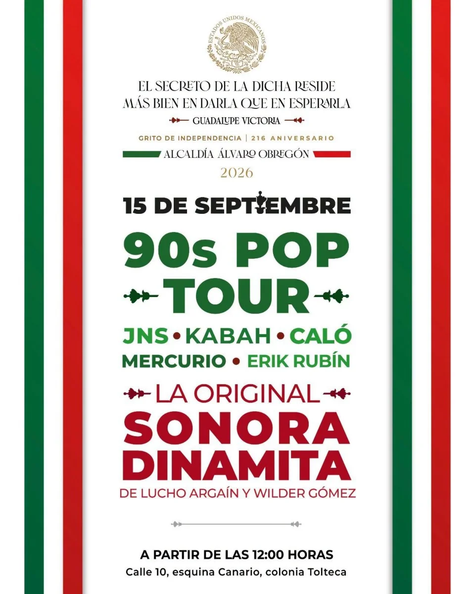 alcaldía alvaro obregón 15 septiembre