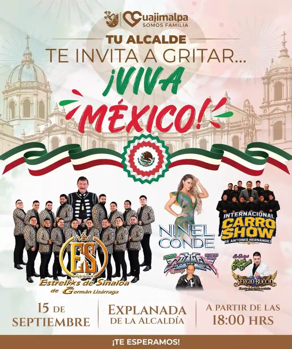 alcaldia cuajimalpa 15 setiembre