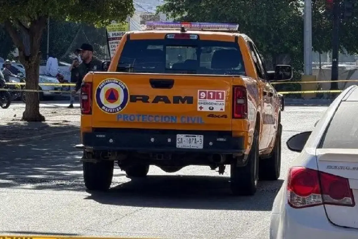 Director de Protección Civil de Mazatlán resulta herido tras ataque armado