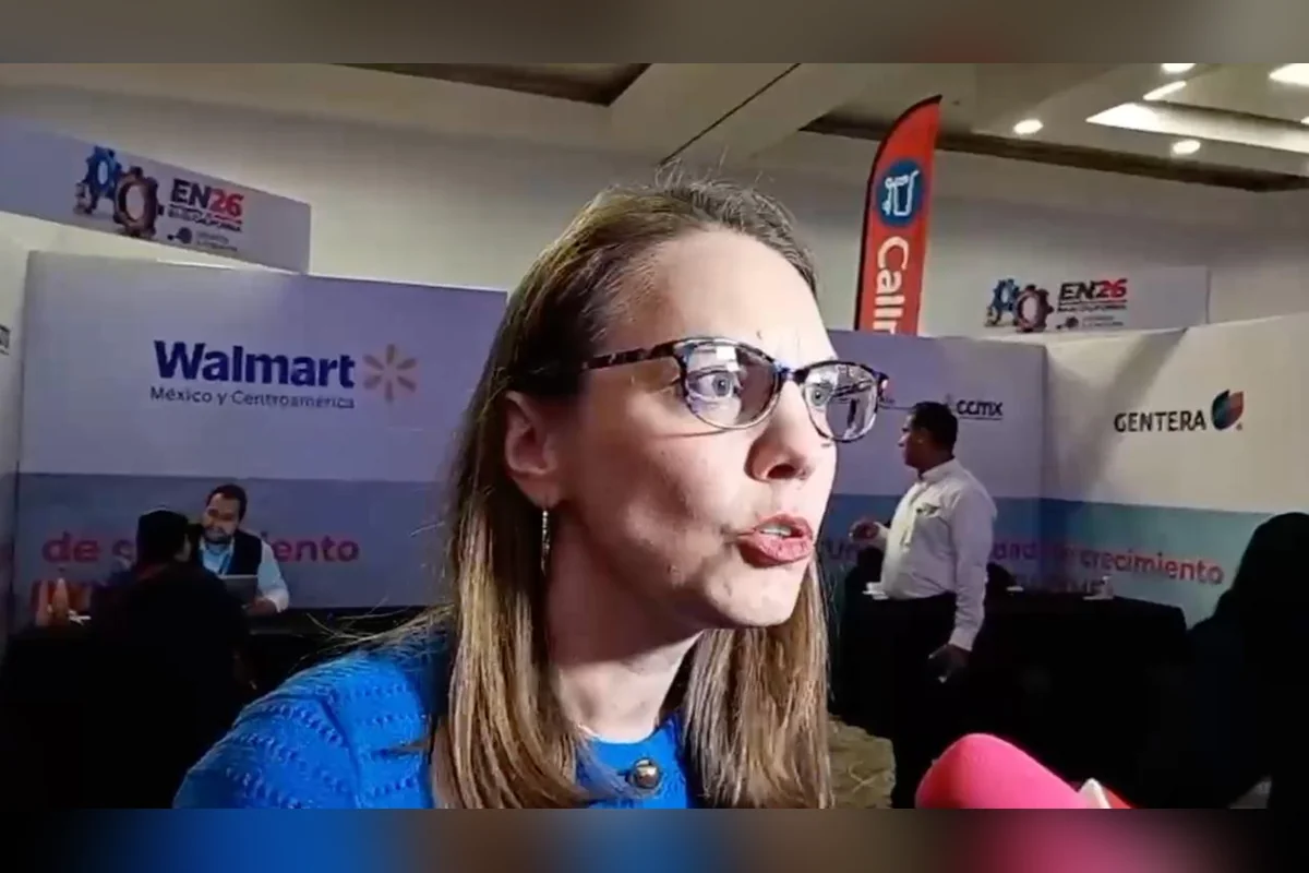 Allyson Hamilton-McIntire, cónsul para la Oficina de Asuntos Públicos de Estados Unidos en Tijuana, dijo que la Patrulla Fronteriza retiró las visas a los camioneros. Foto: Ana Lilia Ramírez.