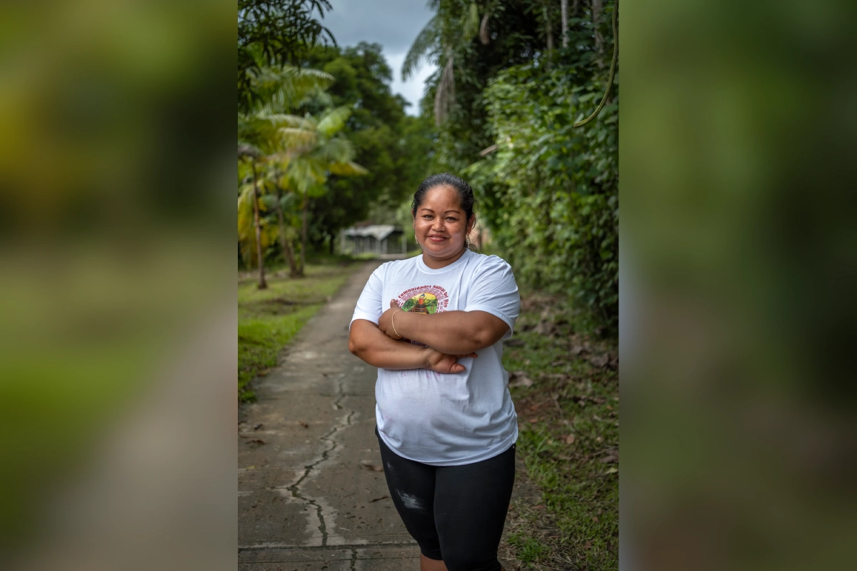 Mayra Collantes asume el rol de Mujer Líder de la Federación de Comunidades Nativas del Ampiyacu (Fecona), que tiene como decreto contar con un 50 % de mujeres en su directiva. (Foto: Mongabay Latam | Cortesía CI Perú)