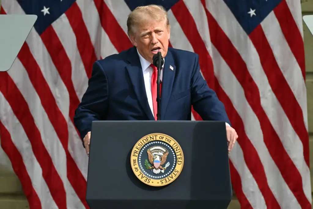 Donald Trump, presidente de Estados Unidos. 