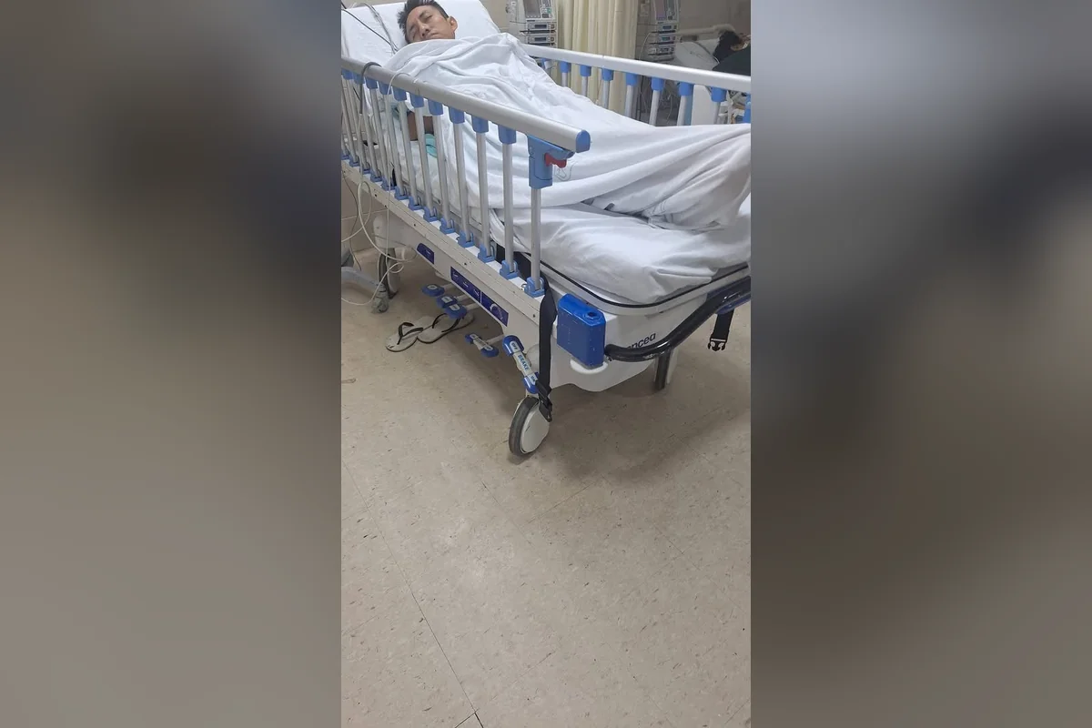 Durante varios meses, Diana Chin documentó el deterioro de su esposo en las hospitalizaciones que tuvo en el IMSS de Cancún.