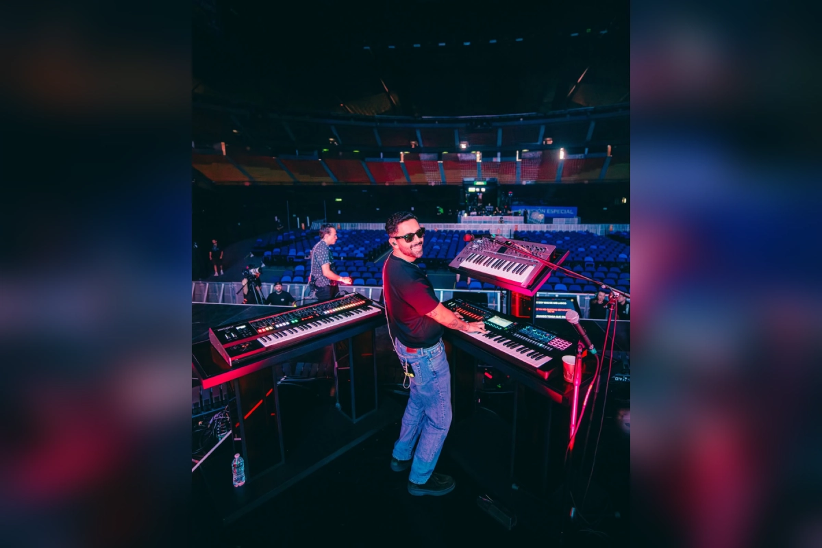 onathan Samuel Meléndez Ochoa, tecladista y productor de la banda Camilo Séptimo