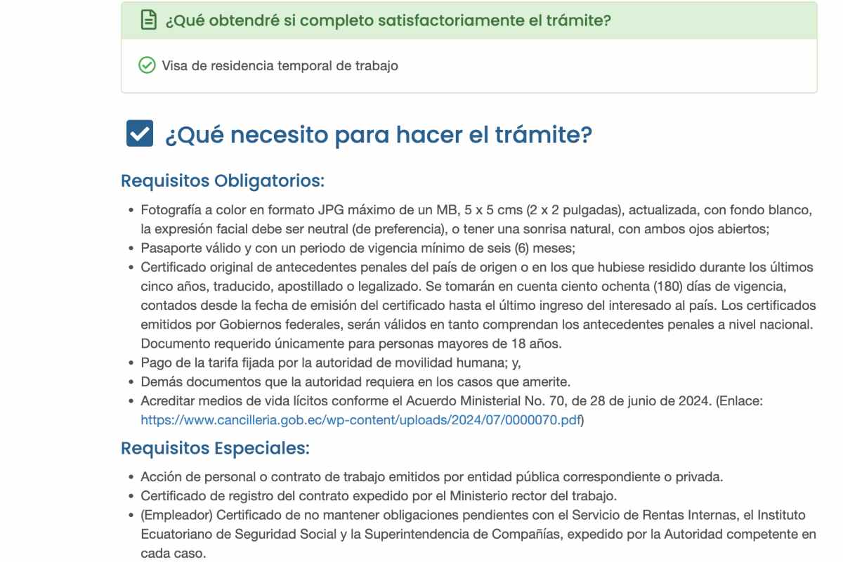 Contrario a lo que aseguran en redes sociales, Ecuador no impuso nuevas medidas para los mexicanos, como exigir inglés para trabajar, visa de turismo o acreditar estudios para ingresar al país.