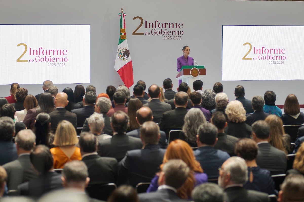 Segundo Informe de Sheinbaum: pocos invitados, sin arengas y gobernadores sentados en orden alfabético