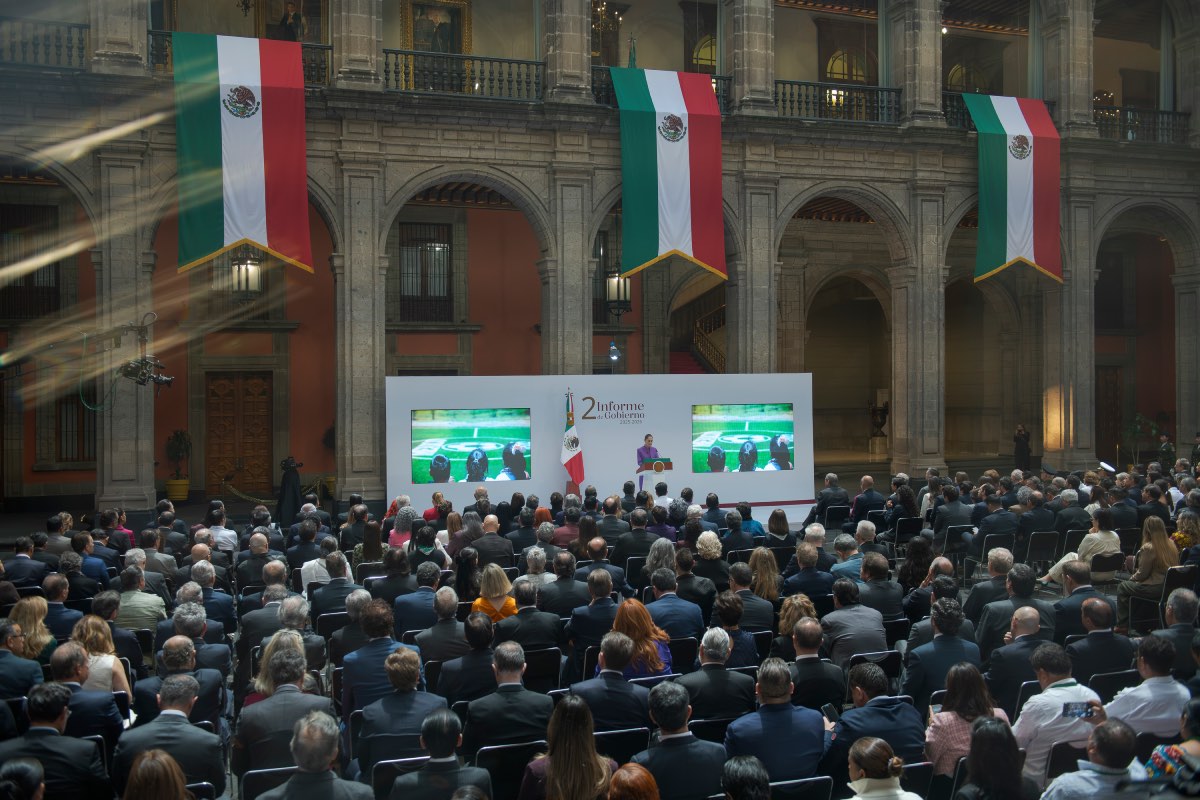 Segundo Informe de Sheinbaum: pocos invitados, sin arengas y gobernadores sentados en orden alfabético