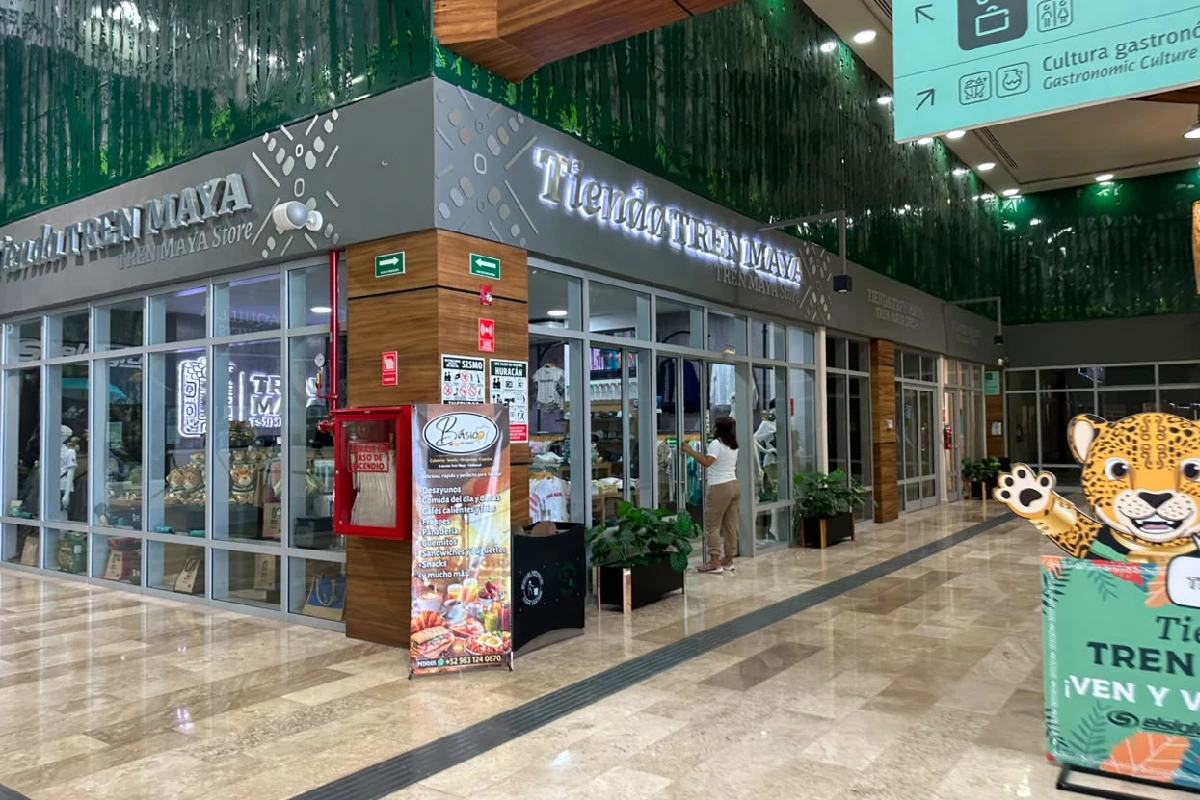 Los comercios en el Tren Maya.
