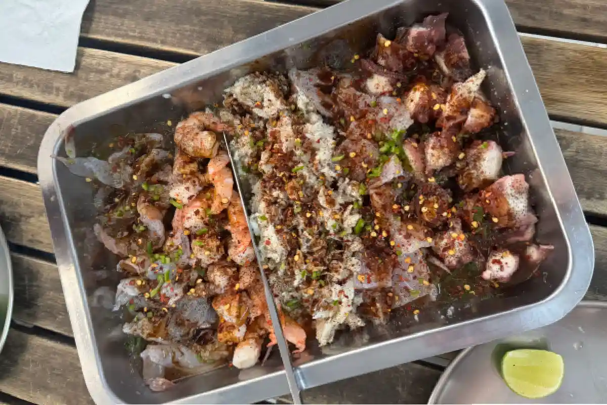 charola de marsicos estilo Sinaloa